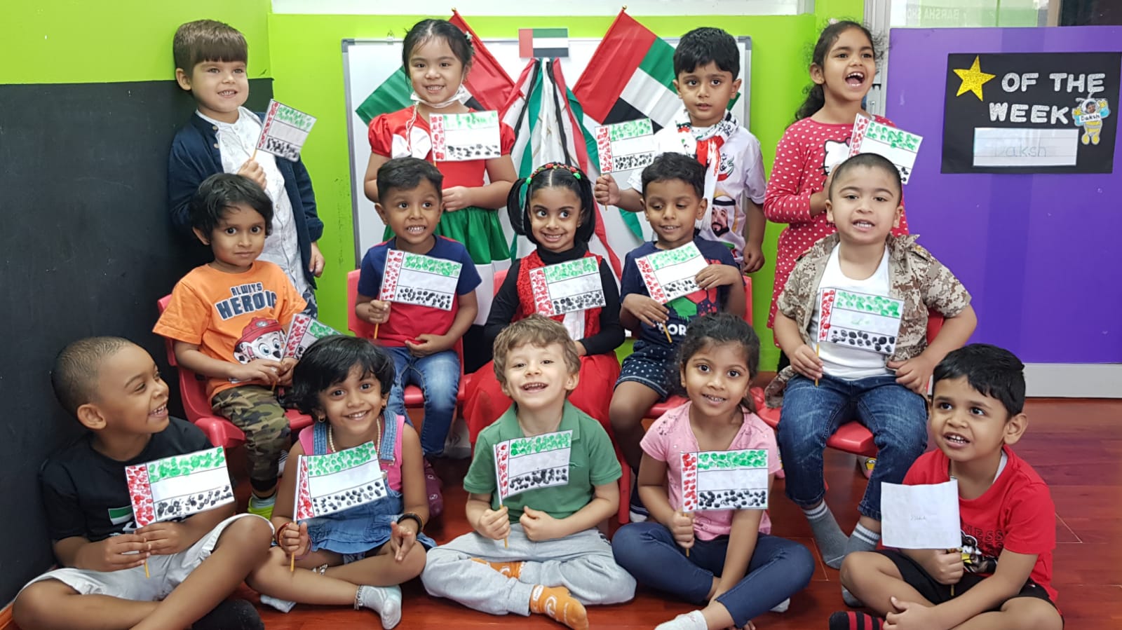 Nursery Kids at UAE National Day
